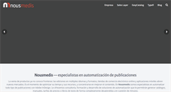 Desktop Screenshot of nousmedis.com